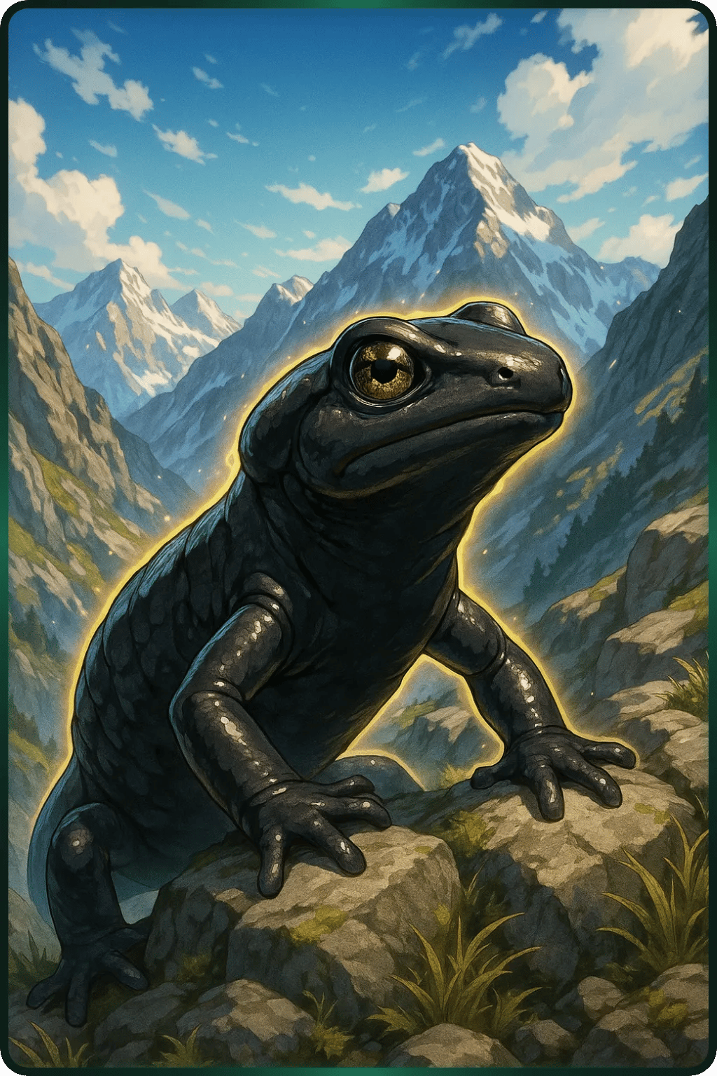 Alpensalamander