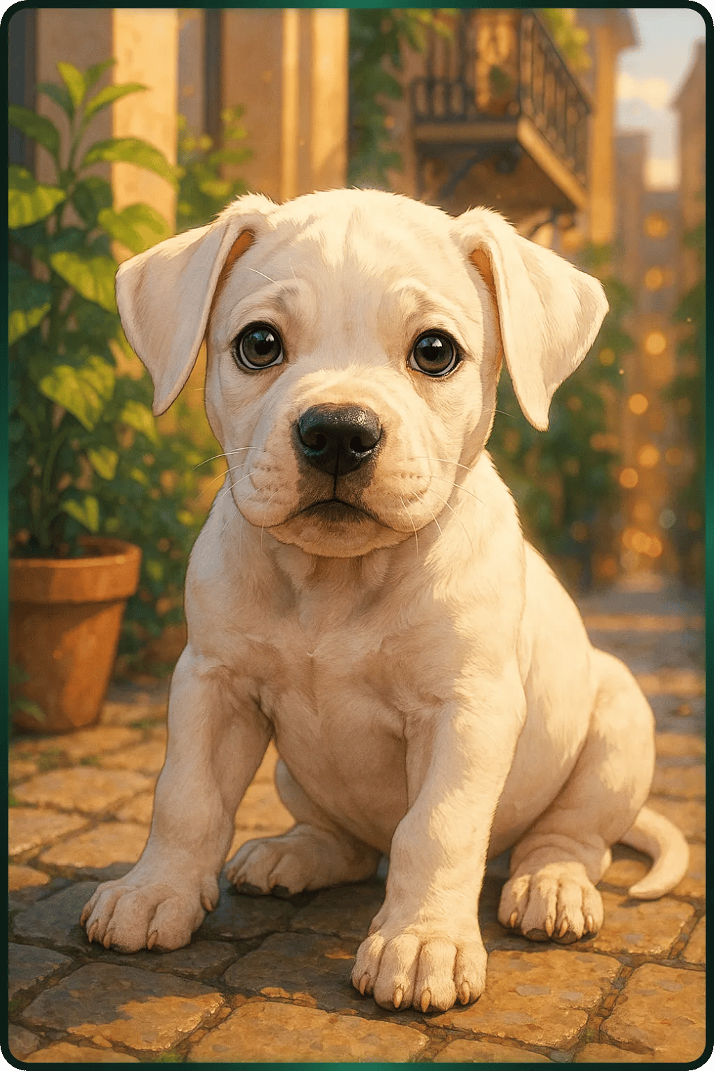 Cucciolo di Dogo Argentino