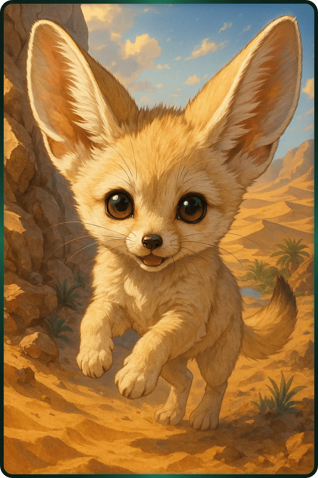 Cachorro de Zorro del Desierto