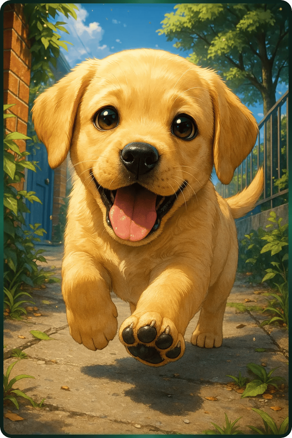 Labradorwelpe