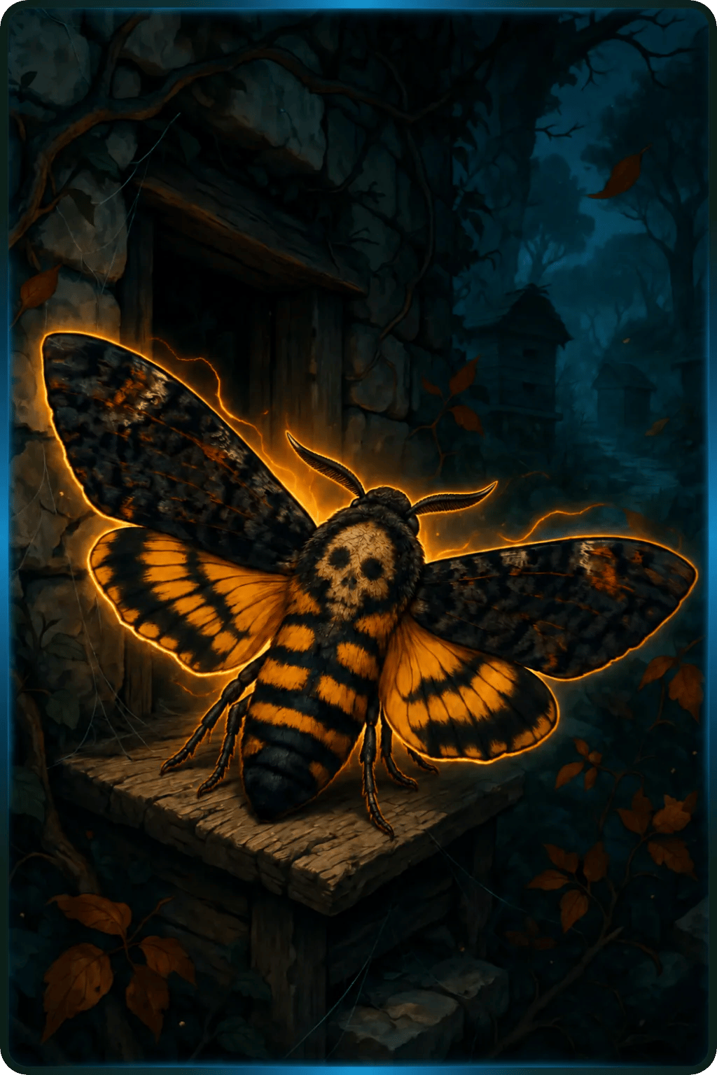 Death's-head Hawkmoth