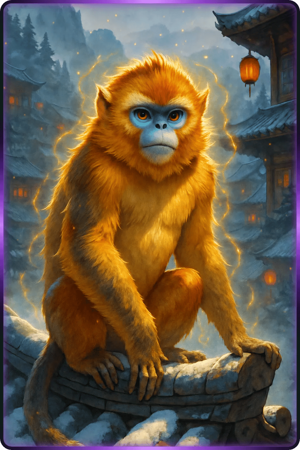Langur chato dorado