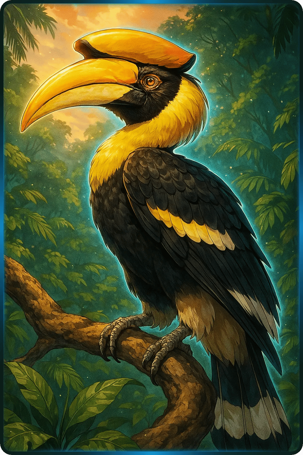 Großer Hornvogel