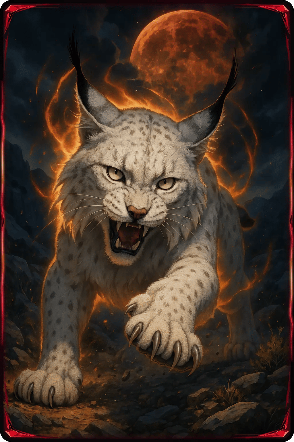 Lince ibérico (Satureja) — arte de rango 3