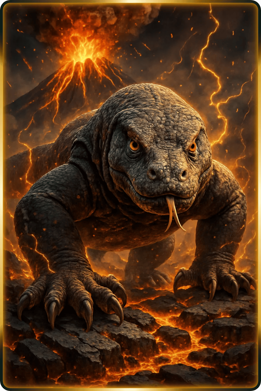Komodowaran — Rang 3 Artwork