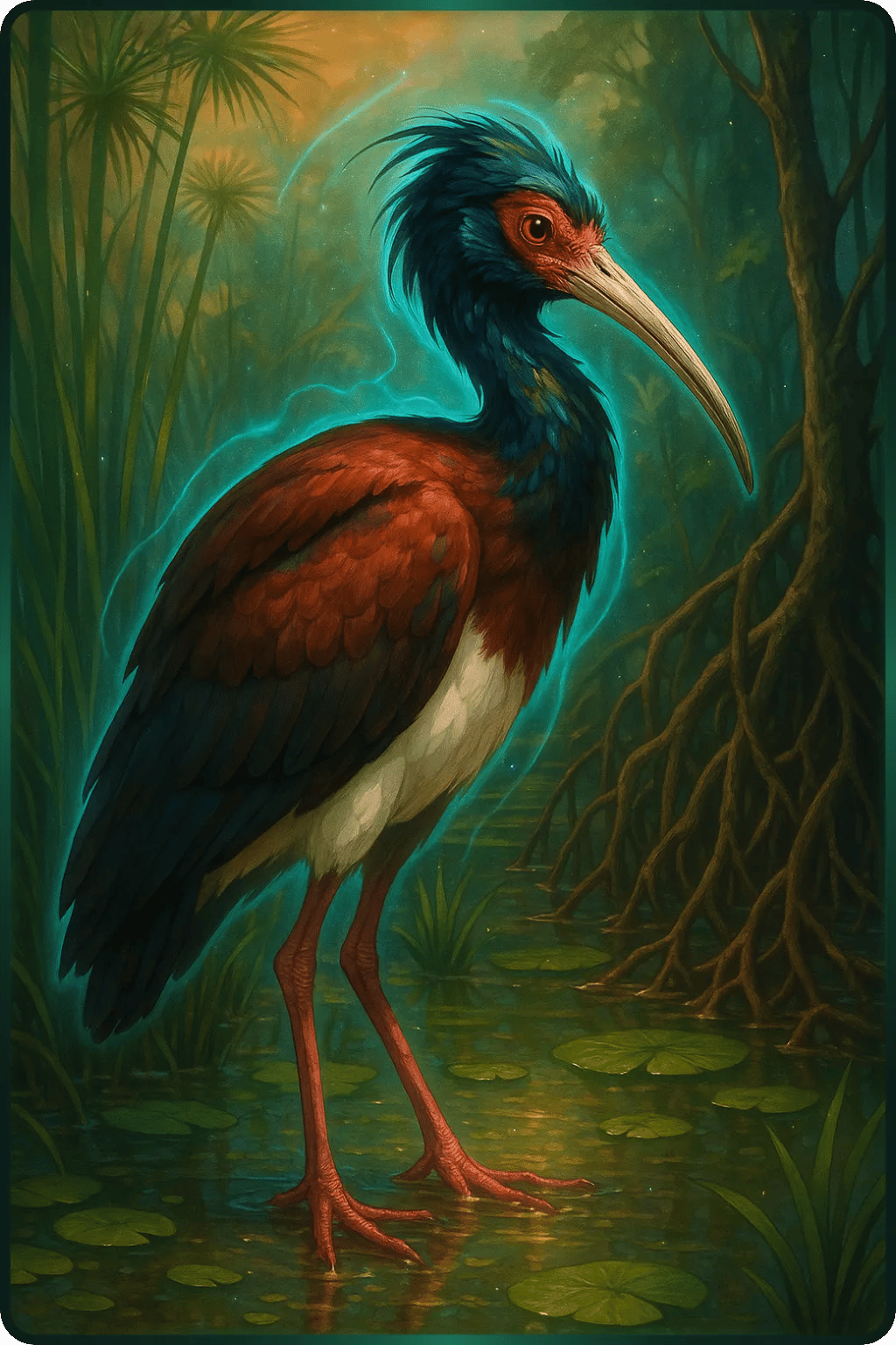 Ibis del Madagascar