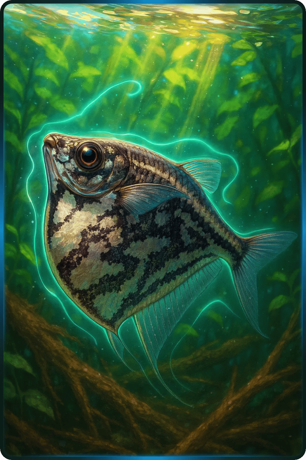 Marbled Hatchetfish