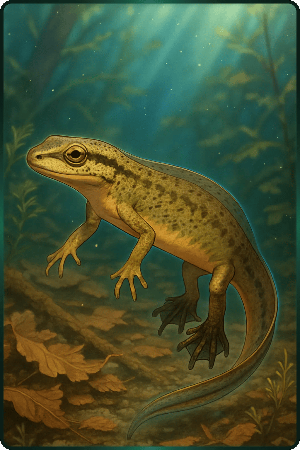 Tritone palmato