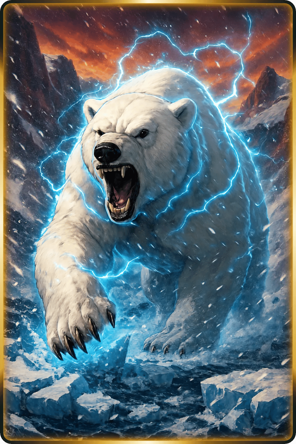 Orso polare — artwork grado 3