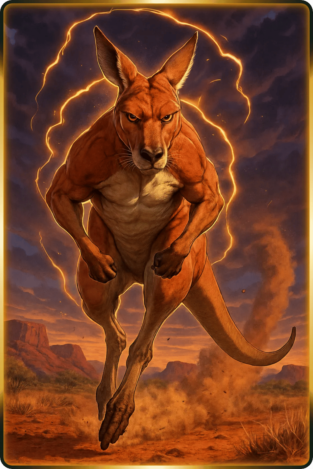 Canguro rosso