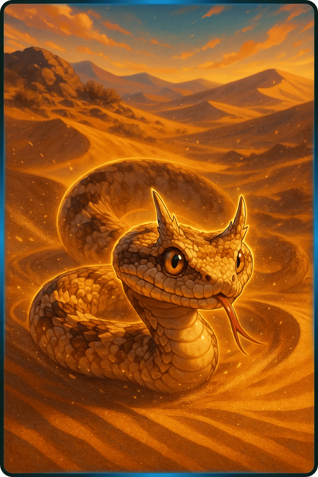 Vipera Cornuta del Sahara